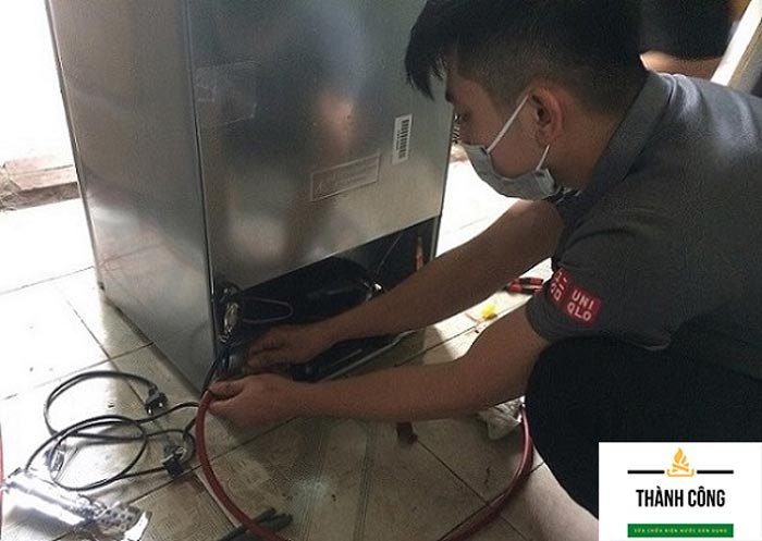 Quy trình bơm gas tủ lạnh của Thành Công