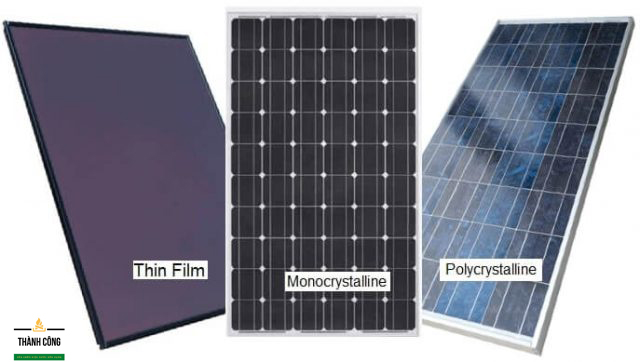 Một vài loại pin mặt trời