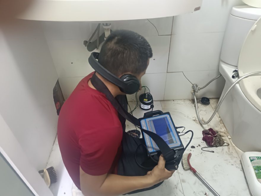 dịch vụ dò tìm rò rỉ nước