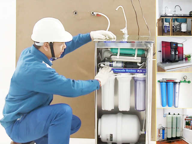 Quy trình sửa chữa máy lọc nước tại nhà